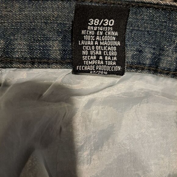 Denim Culture DC Bootcut Dark Wash Jeans Western 100% Cotton Denim Men's 38/30 - Picture 4 of 8